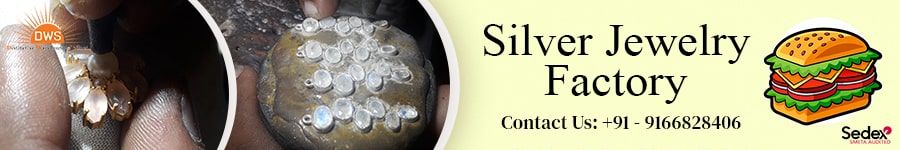 Silver Jewelry Factory in India
